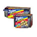 Ziploc 70937 Food Storage Container, 32 oz Capacity, Plastic, Clear, 6-1/8  in L, 6-1/8 in W, 3-3/8 in H